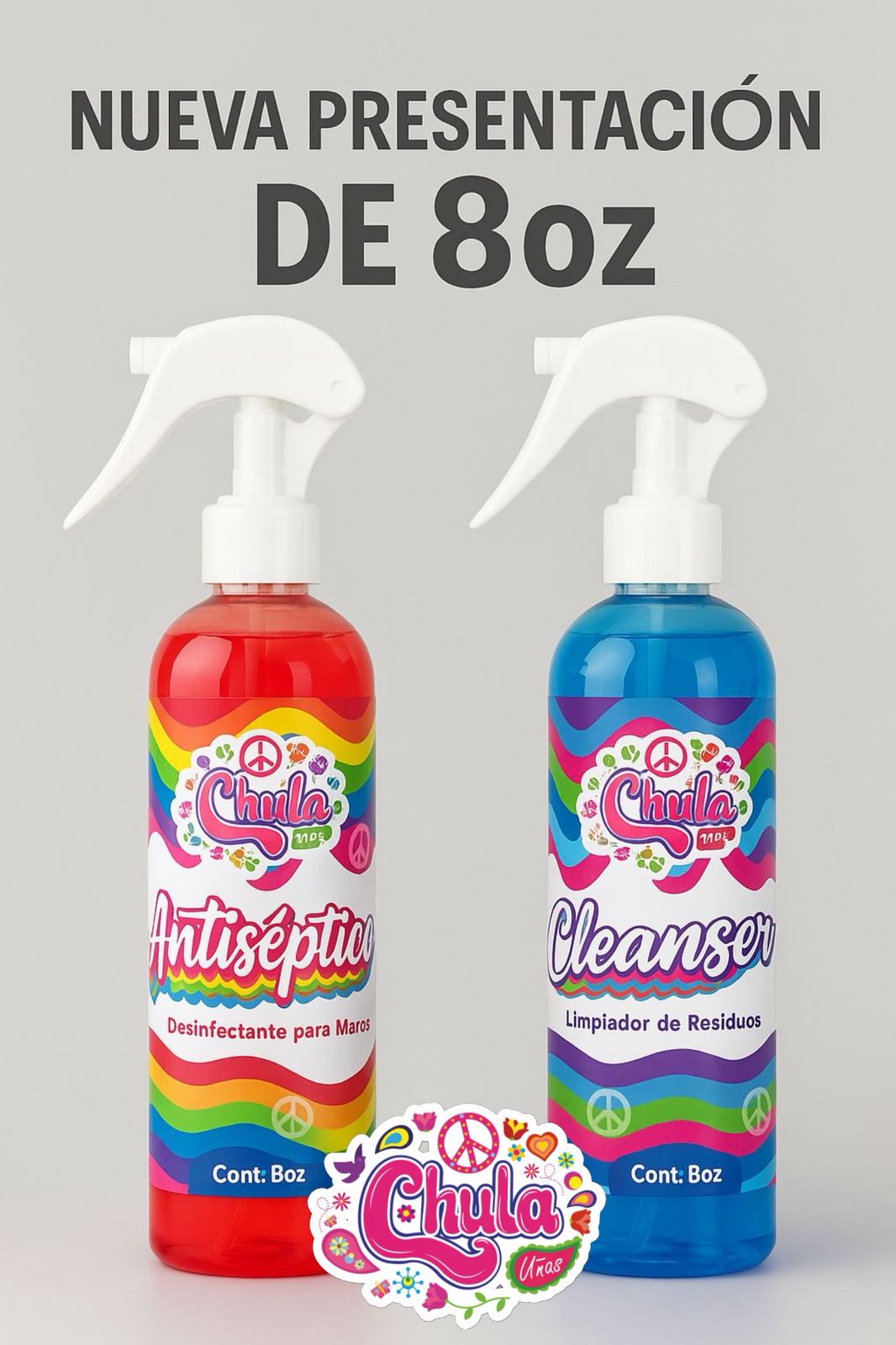 NUEVO LIMPIADOR 250 ML 8oz (LIMPIADOR DE RESIDUOS)