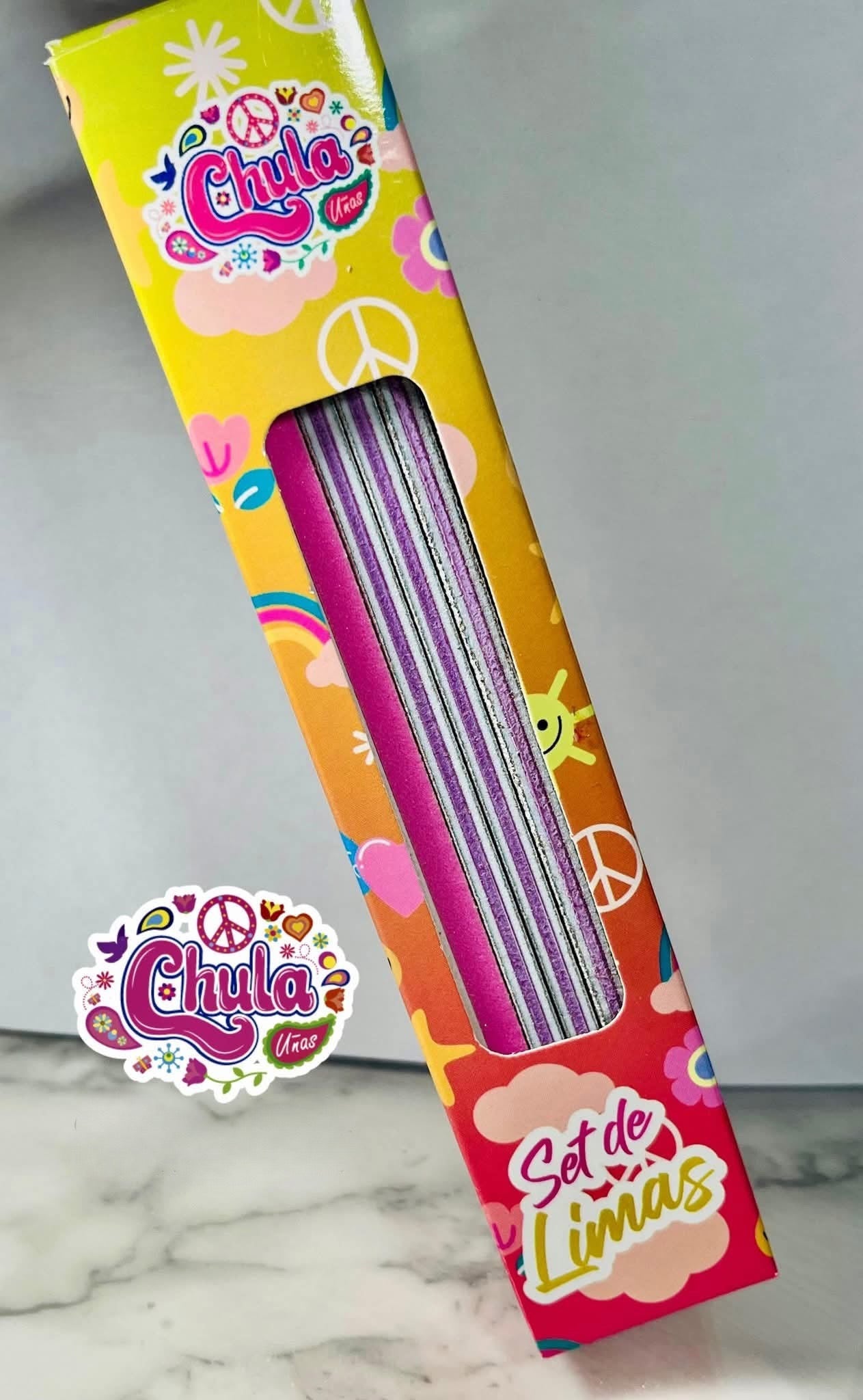 Juego de limas de 5 piezas