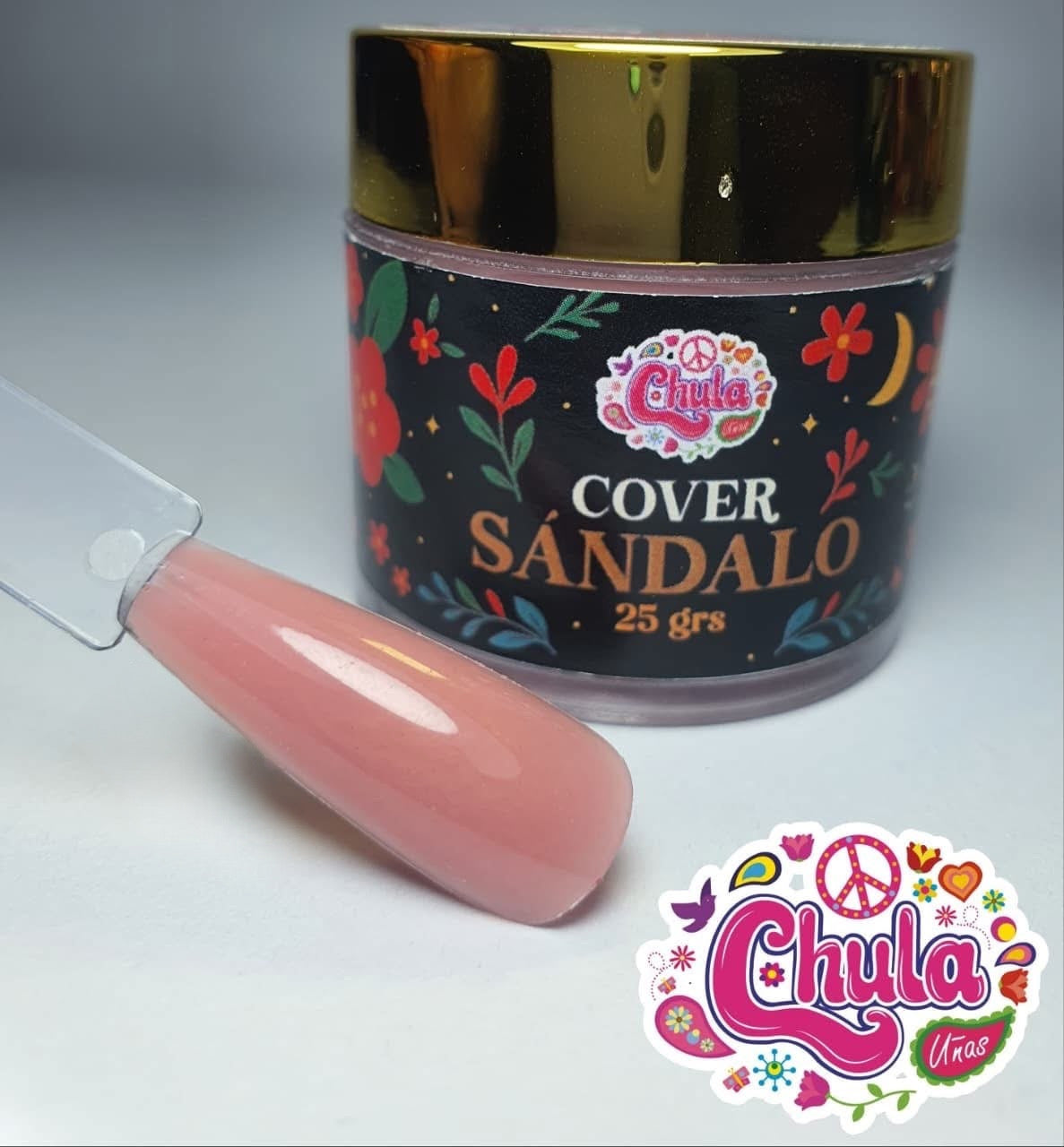NUEVO ACRÍLICO CUBIERTA SÁNDALO 25 GR