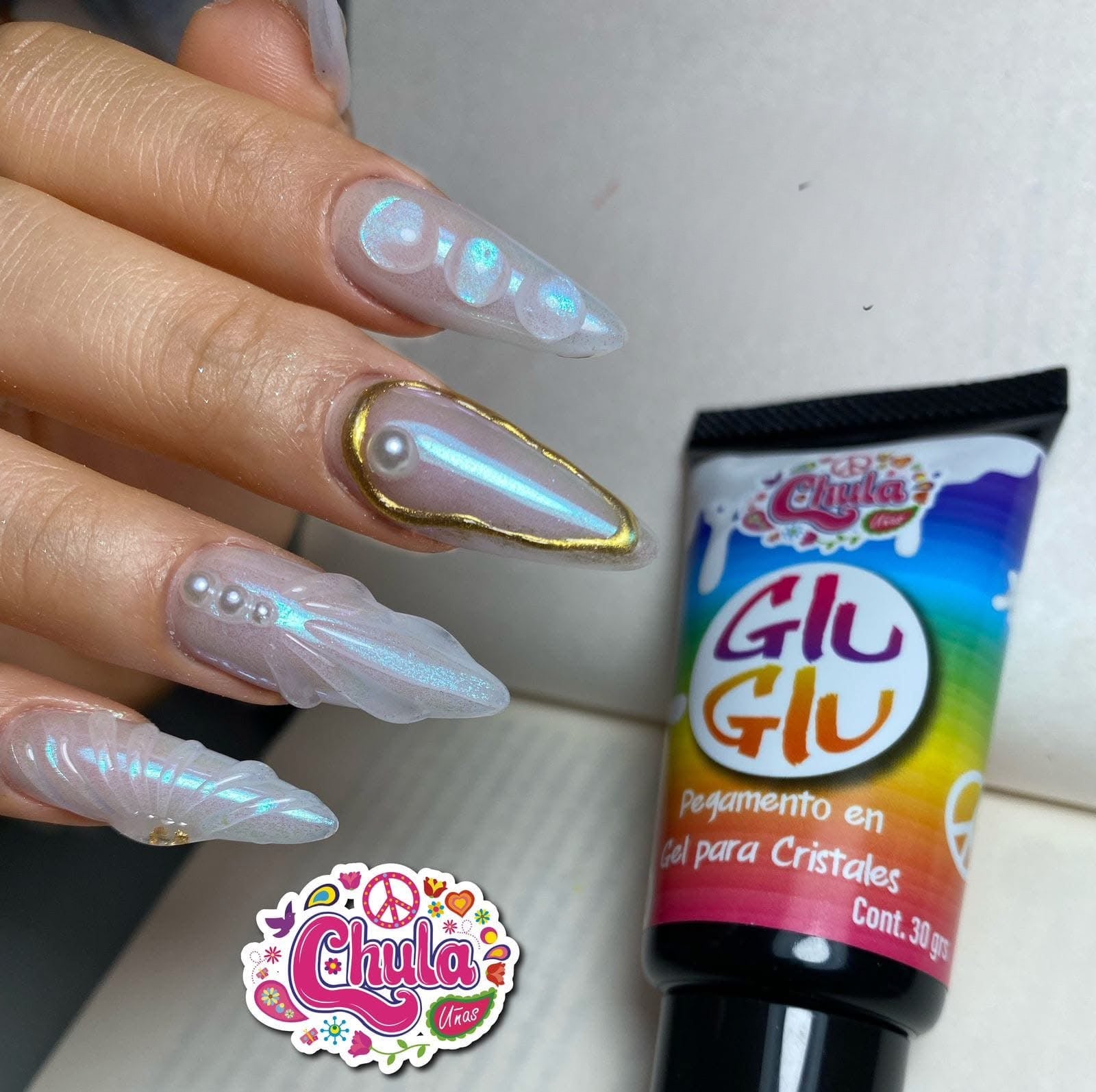 NUEVO GLU GLU EN GEL 30 GR (PEGAMENTO PARA CRISTALES)