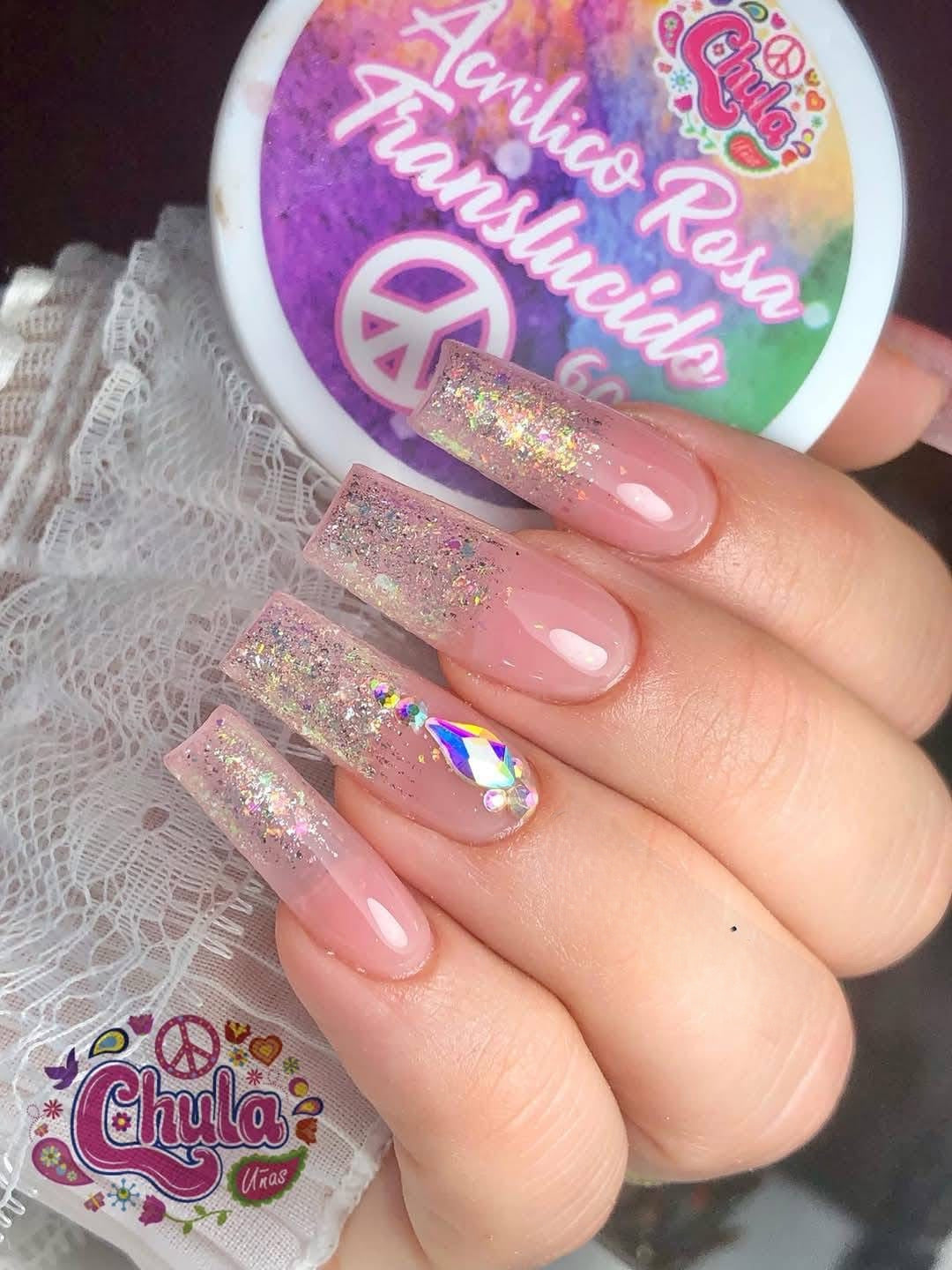 ACRÍLICO ROSA TRASLÚCIDO GR