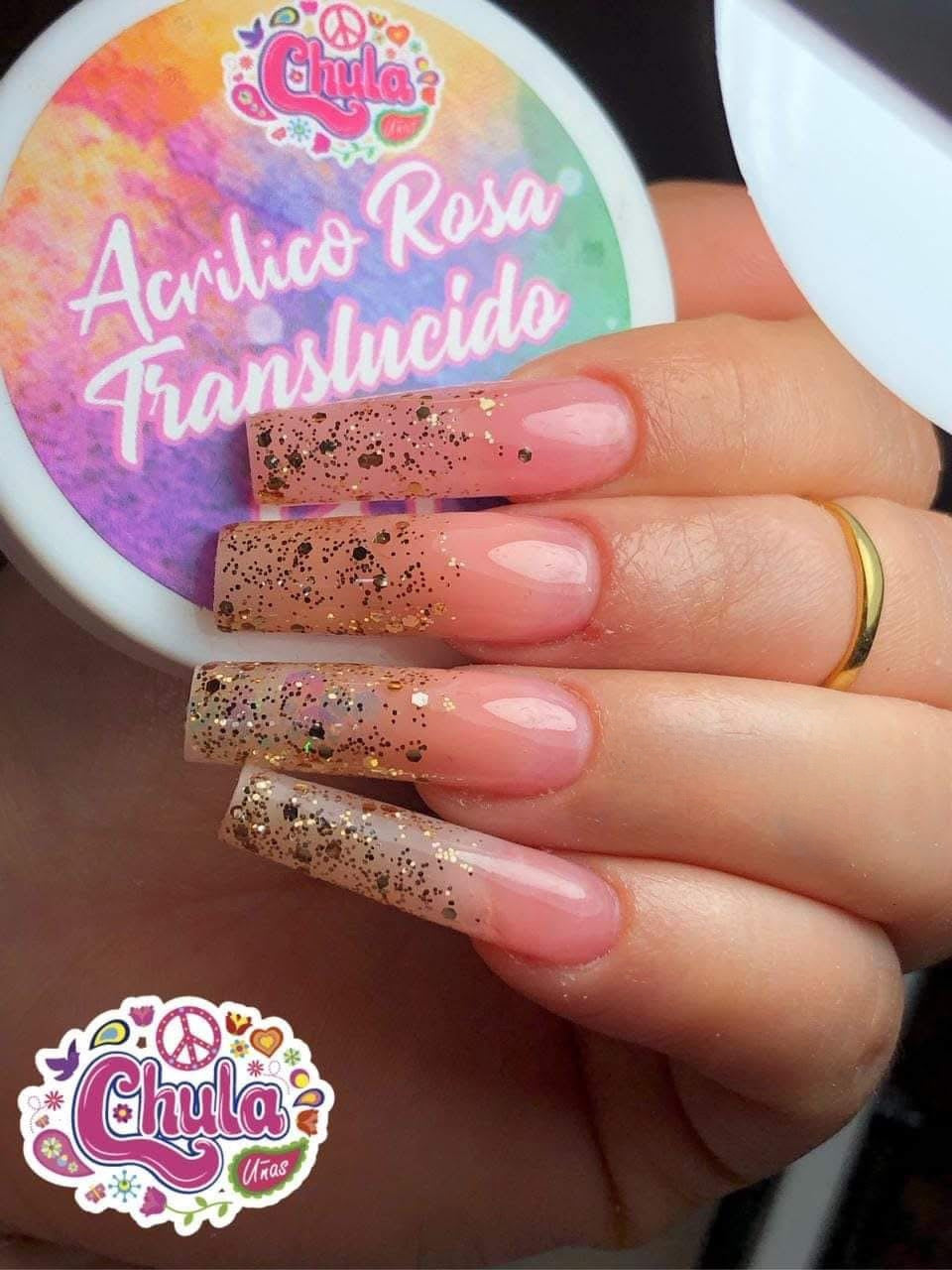 ACRÍLICO ROSA TRASLÚCIDO GR