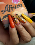 COLECCIONES DE ACRILICOS AFRICA 4 Pzas 7gr