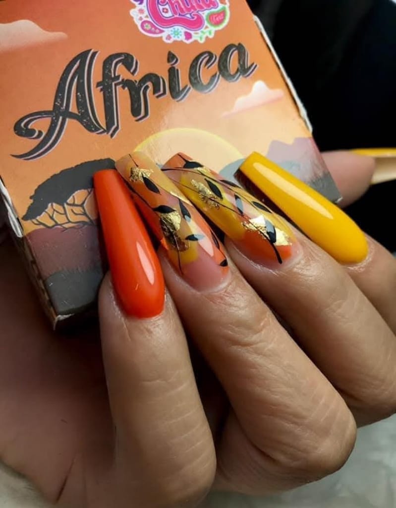 COLECCIONES DE ACRILICOS AFRICA 4 Pzas 7gr