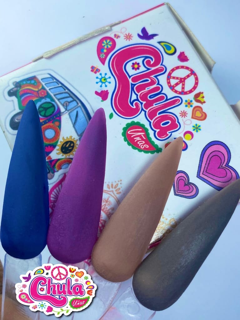 COLECCIONES DE ACRILICO CHULA  4 Pzas 7gr
