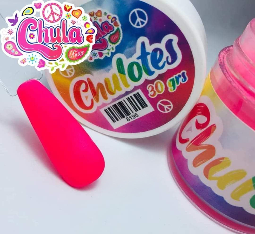 CHULOTE ROSA NEÓN 30 GR