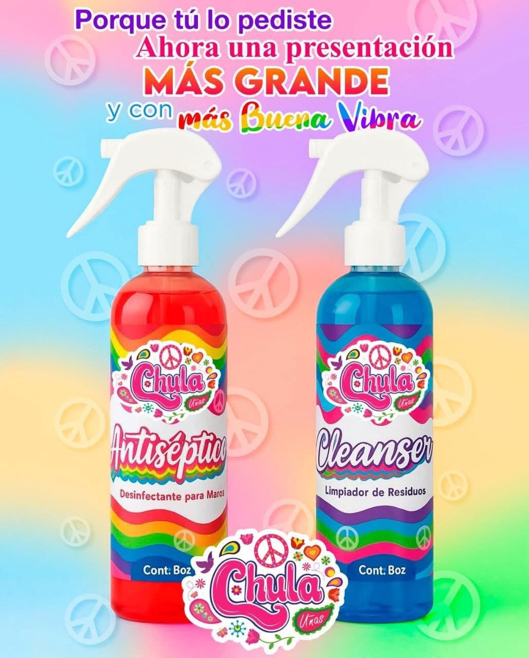 NUEVO ANTISÉPTICO 250 ML 8oz (DESINFECTANTE)