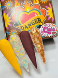 COLOECCIONES DE ACRILICOS DANGER 4 Pzas 7gr