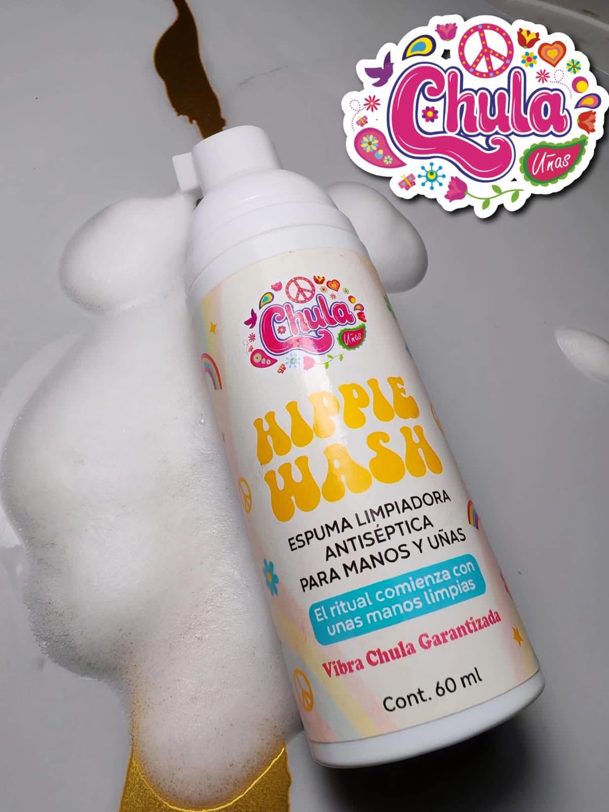 NUEVO HIPPIE WASH ESPUMA 60ml/ 2oz