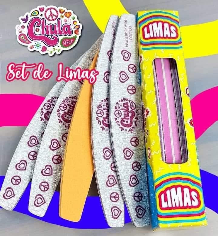 Juego de limas de 5 piezas