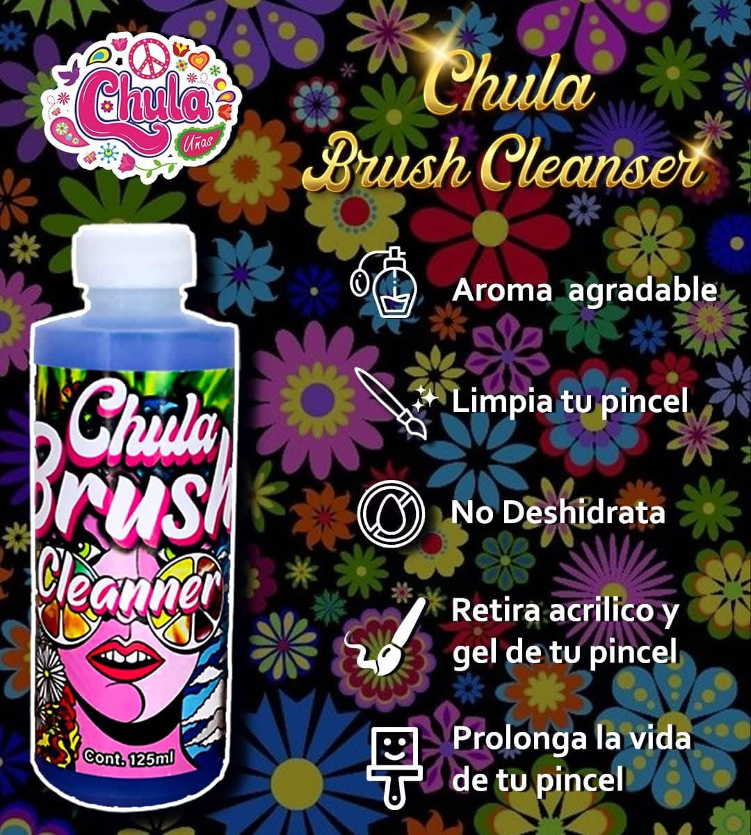 LIMPIADOR DE BROCHAS 125 ML (LIMPIADOR DE PINCEL)