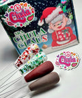 COLECCIONES DE ACRILICOS SRA CHULA CLAUS 4 Pzas 7gr