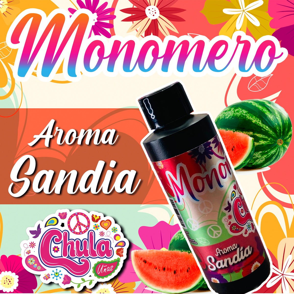 MONOMERO AROMA SANDÍA 125 ML (4 OZ)